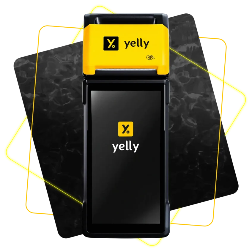 Maquininha Yelly Smart - Máquina de Cartão da Yelly